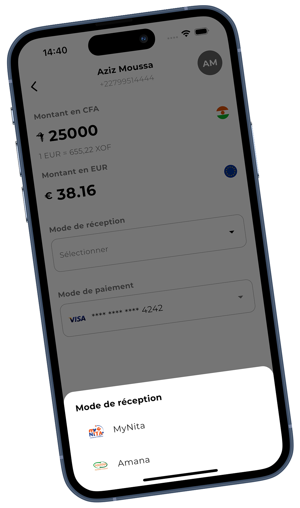 Transfer Screenshot